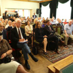 „Badacze wobec wydarzeń w Kielcach 4 lipca 1946 r." którą moderowała Dorota Koczwańska-Kalita (delegatura IPN w Kielcach). Uczestnikami debaty byli dr hab. Grzegorz Berendt (oddział IPN w Gdańsku), dr. hab. Bożena Szaynok (Uniwersytet Wrocławski), dr Ryszard Śmietanka-Kruszelnicki (delegatura IPN w Kielcach). / Wojciech Habdas / Radio Kielce