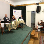 „Badacze wobec wydarzeń w Kielcach 4 lipca 1946 r." którą moderowała Dorota Koczwańska-Kalita (delegatura IPN w Kielcach). Uczestnikami debaty byli dr hab. Grzegorz Berendt (oddział IPN w Gdańsku), dr. hab. Bożena Szaynok (Uniwersytet Wrocławski), dr Ryszard Śmietanka-Kruszelnicki (delegatura IPN w Kielcach). / Wojciech Habdas / Radio Kielce