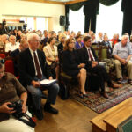 „Badacze wobec wydarzeń w Kielcach 4 lipca 1946 r." którą moderowała Dorota Koczwańska-Kalita (delegatura IPN w Kielcach). Uczestnikami debaty byli dr hab. Grzegorz Berendt (oddział IPN w Gdańsku), dr. hab. Bożena Szaynok (Uniwersytet Wrocławski), dr Ryszard Śmietanka-Kruszelnicki (delegatura IPN w Kielcach). / Wojciech Habdas / Radio Kielce