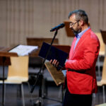 4.7.2016 Kielce. Koncert poprzedziła uroczystość wręczenia biskupowi Mieczysławowi Cisło honorowego wyróżnienia VIR BONUS, / Wojciech Habdas / Radio Kielce