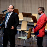 4.7.2016 Kielce. Koncert poprzedziła uroczystość wręczenia biskupowi Mieczysławowi Cisło honorowego wyróżnienia VIR BONUS, / Wojciech Habdas / Radio Kielce