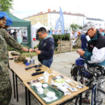 9.7.2016 Kielce. Drugi dzień pikniku na placu Wolności. W całym kraju odbywają się prezentacje sprzętu wojskowego, a okazją jest trwający w Warszawie szczyt NATO. / Wojciech Habdas / Radio Kielce