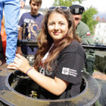 9.7.2016 Kielce. Drugi dzień pikniku na placu Wolności. W całym kraju odbywają się prezentacje sprzętu wojskowego, a okazją jest trwający w Warszawie szczyt NATO. / Wojciech Habdas / Radio Kielce