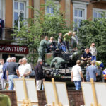 9.7.2016 Kielce. Drugi dzień pikniku na placu Wolności. W całym kraju odbywają się prezentacje sprzętu wojskowego, a okazją jest trwający w Warszawie szczyt NATO. / Wojciech Habdas / Radio Kielce