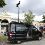 9.7.2016 Kielce. Drugi dzień pikniku na placu Wolności. W całym kraju odbywają się prezentacje sprzętu wojskowego, a okazją jest trwający w Warszawie szczyt NATO. / Wojciech Habdas / Radio Kielce