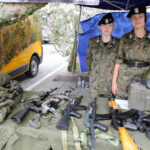 9.7.2016 Kielce. Drugi dzień pikniku na placu Wolności. W całym kraju odbywają się prezentacje sprzętu wojskowego, a okazją jest trwający w Warszawie szczyt NATO. / Wojciech Habdas / Radio Kielce