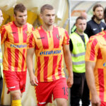 9.7.2016 Kielce. Towarzyski mecz Korony Kielce  ze zdobywcą Pucharu Grecji AEK Ateny. / Wojciech Habdas / Radio Kielce