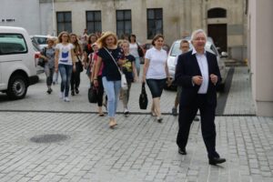 12.07.2016. Konferencja Prawa i Sprawiedliwości na Wzgórzu Zamkowym / Wojciech Habdas / Radio Kielce