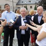 12.07.2016. Konferencja Prawa i Sprawiedliwości na Wzgórzu Zamkowym / Wojciech Habdas / Radio Kielce