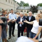 12.07.2016. Konferencja Prawa i Sprawiedliwości na Wzgórzu Zamkowym / Wojciech Habdas / Radio Kielce