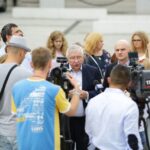 12.07.2016. Konferencja Prawa i Sprawiedliwości na Wzgórzu Zamkowym / Wojciech Habdas / Radio Kielce