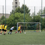 12.7.2016 Kielce. Wakacje z futbolem. Mecz Krakersi - Harnasie Kielce / Wojciech Habdas / Radio Kielce