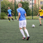 12.7.2016 Kielce. Wakacje z futbolem. Mecz Krakersi - Harnasie Kielce / Wojciech Habdas / Radio Kielce