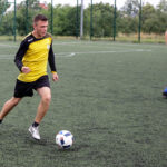 12.7.2016 Kielce. Wakacje z futbolem. Mecz Krakersi - Harnasie Kielce / Wojciech Habdas / Radio Kielce