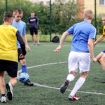 12.7.2016 Kielce. Wakacje z futbolem. Mecz Krakersi - Harnasie Kielce / Wojciech Habdas / Radio Kielce