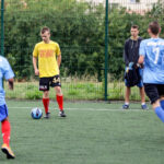 12.7.2016 Kielce. Wakacje z futbolem. Mecz Krakersi - Harnasie Kielce / Wojciech Habdas / Radio Kielce