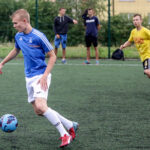 12.7.2016 Kielce. Wakacje z futbolem. Mecz Krakersi - Harnasie Kielce / Wojciech Habdas / Radio Kielce