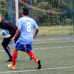 12.7.2016 Kielce. Wakacje z futbolem. Mecz Krakersi - Harnasie Kielce / Wojciech Habdas / Radio Kielce