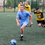 12.7.2016 Kielce. Wakacje z futbolem. Mecz Krakersi - Harnasie Kielce / Wojciech Habdas / Radio Kielce