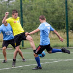 12.7.2016 Kielce. Wakacje z futbolem. Mecz Krakersi - Harnasie Kielce / Wojciech Habdas / Radio Kielce