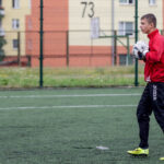 12.7.2016 Kielce. Wakacje z futbolem. Mecz Hulaj Dusze - Drużyna Actimela / Wojciech Habdas / Radio Kielce