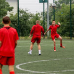 12.7.2016 Kielce. Wakacje z futbolem. Mecz Hulaj Dusze - Drużyna Actimela / Wojciech Habdas / Radio Kielce