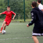 12.7.2016 Kielce. Wakacje z futbolem. Mecz Hulaj Dusze - Drużyna Actimela / Wojciech Habdas / Radio Kielce