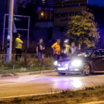 13.7.2016 Kielce. Karambol przy Wapiennikowej. / Wojciech Habdas / Radio Kielce