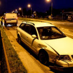 13.7.2016 Kielce. Karambol przy Wapiennikowej. / Wojciech Habdas / Radio Kielce