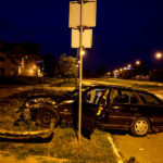 13.7.2016 Kielce. Karambol przy Wapiennikowej. / Wojciech Habdas / Radio Kielce