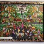 15.7.2016 Kielce. Kolory wyobraźni - malarstwo Eugeniusza Brożka w Dworku Laszczyków / Wojciech Habdas / Radio Kielce