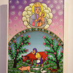 15.7.2016 Kielce. Kolory wyobraźni - malarstwo Eugeniusza Brożka w Dworku Laszczyków / Wojciech Habdas / Radio Kielce