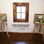 15.7.2016 Kielce. Kolory wyobraźni - malarstwo Eugeniusza Brożka w Dworku Laszczyków / Wojciech Habdas / Radio Kielce