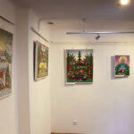 15.7.2016 Kielce. Kolory wyobraźni - malarstwo Eugeniusza Brożka w Dworku Laszczyków / Wojciech Habdas / Radio Kielce