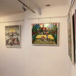 15.7.2016 Kielce. Kolory wyobraźni - malarstwo Eugeniusza Brożka w Dworku Laszczyków / Wojciech Habdas / Radio Kielce