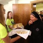 19.7.2016 Kielce. Pielgrzymi z Ukrainy dotarli do Kielc. / Wojciech Habdas / Radio Kielce