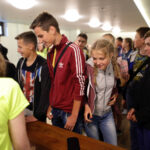 19.7.2016 Kielce. Pielgrzymi z Ukrainy dotarli do Kielc. / Wojciech Habdas / Radio Kielce