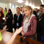 19.7.2016 Kielce. Pielgrzymi z Ukrainy dotarli do Kielc. / Wojciech Habdas / Radio Kielce