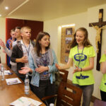 19.7.2016 Kielce. Pielgrzymi z Ukrainy dotarli do Kielc. / Wojciech Habdas / Radio Kielce