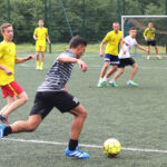 19.7.2016 Kielce. Ferie z futbolem. Mecz W końcu Wygramy - FC Bilcza / Wojciech Habdas / Radio Kielce