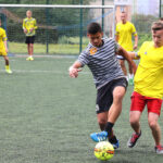19.7.2016 Kielce. Ferie z futbolem. Mecz W końcu Wygramy - FC Bilcza / Wojciech Habdas / Radio Kielce