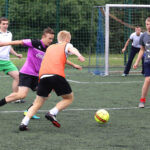19.7.2016 Kielce. Ferie z futbolem. Mecz FC Złoty But-FC Olympique / Wojciech Habdas / Radio Kielce