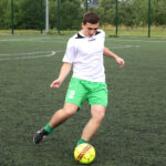 19.7.2016 Kielce. Ferie z futbolem. Mecz FC Złoty But-FC Olympique / Wojciech Habdas / Radio Kielce