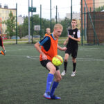 19.7.2016 Kielce. Ferie z futbolem. Mecz FC Złoty But-FC Olympique / Wojciech Habdas / Radio Kielce