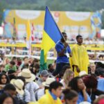 26.07.2016. Inauguracja Światowych Dni Młodzieży. Msza święta na krakowskich Błoniach / Wojciech Habdas / Radio Kielce