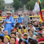 26.07.2016. Inauguracja Światowych Dni Młodzieży. Msza święta na krakowskich Błoniach / Wojciech Habdas / Radio Kielce