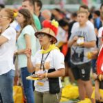 26.07.2016. Inauguracja Światowych Dni Młodzieży. Msza święta na krakowskich Błoniach / Wojciech Habdas / Radio Kielce