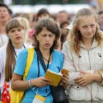 26.07.2016. Inauguracja Światowych Dni Młodzieży. Msza święta na krakowskich Błoniach / Wojciech Habdas / Radio Kielce