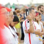 26.07.2016. Inauguracja Światowych Dni Młodzieży. Msza święta na krakowskich Błoniach / Wojciech Habdas / Radio Kielce