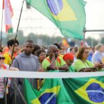 26.07.2016. Inauguracja Światowych Dni Młodzieży. Msza święta na krakowskich Błoniach / Wojciech Habdas / Radio Kielce